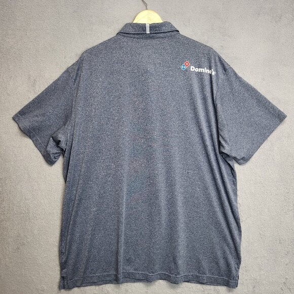 Dominos Gear Employee Uniform Shirt Mens 2XL XXL Polo Shirt Short Sleeve - Picture 3 of 11